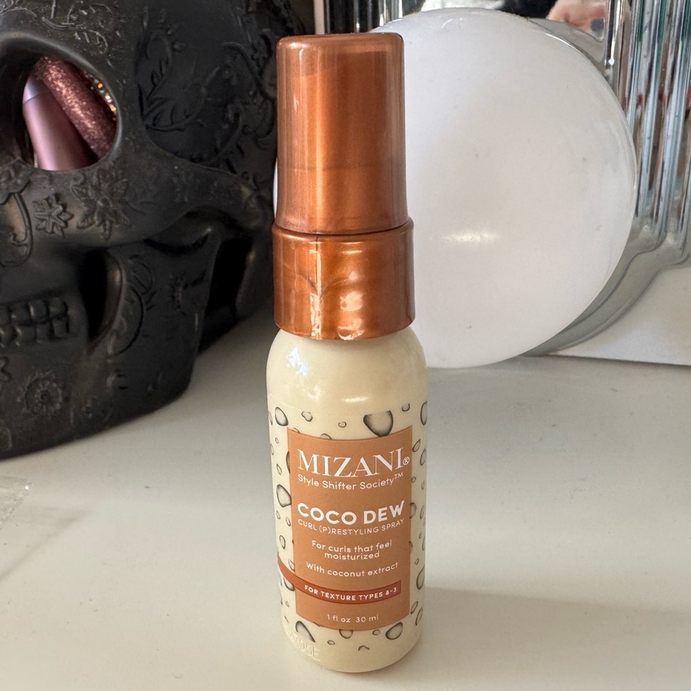 3/$15 Mizani Coco Dew Curl (P)Restyling Spray Mini